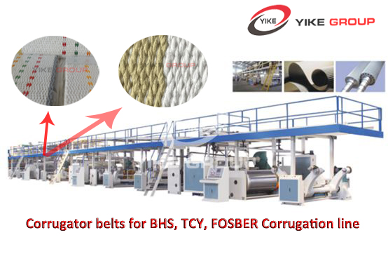 Woven type Corrugator Belts For Corrugation Line