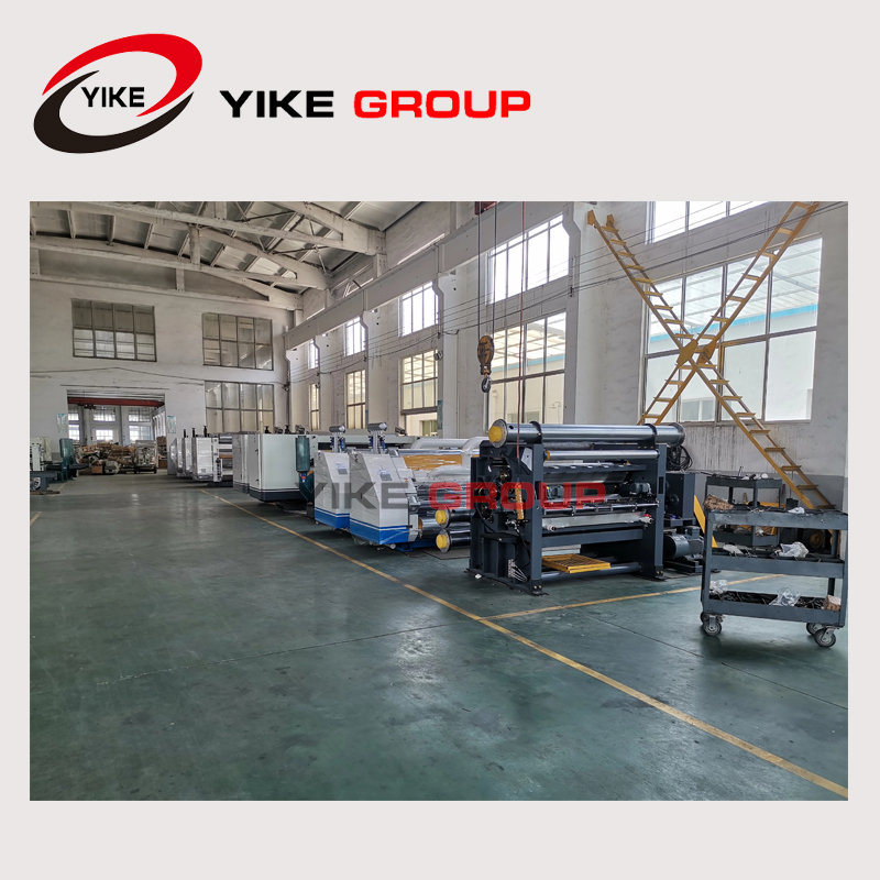 3 Ply Automatic Corrugated Cardboard Production Line