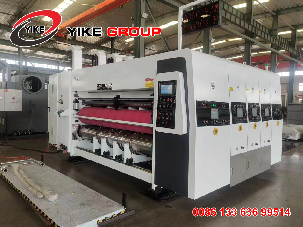 YKGC-1224 Fully computer flexo printer slotter die cutter machine