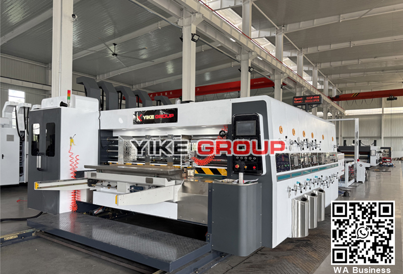 Flexo Printer Slotter Die Cutter Machine Waiting for Shipping Flexo Printer Slotter Die Cutter Machine Waiting for Shipping