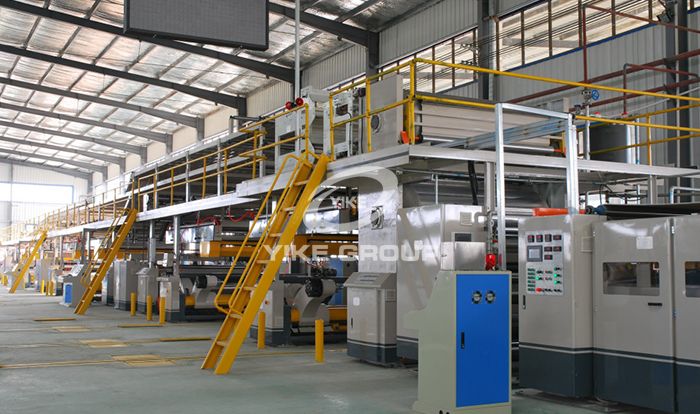 5 Ply Auto Corrugated Cardboard Production Line