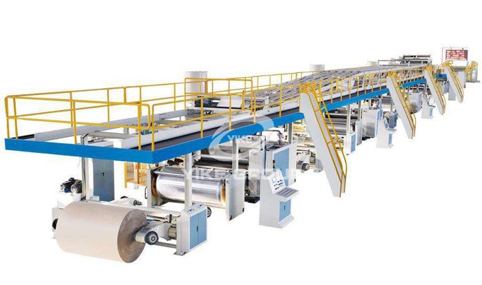 3 Ply Automatic Corrugated Cardboard Production Line