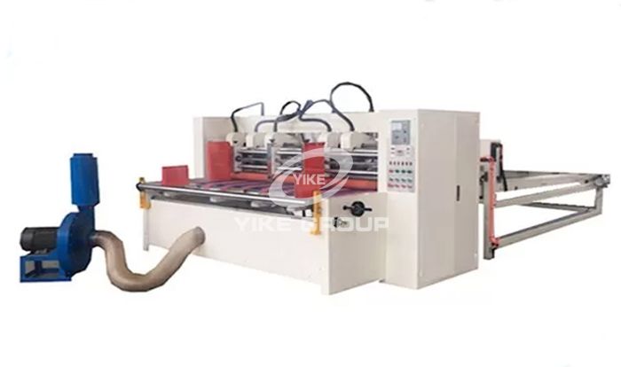 Auto Feeder Corrugated Slitter Machine With Stacker