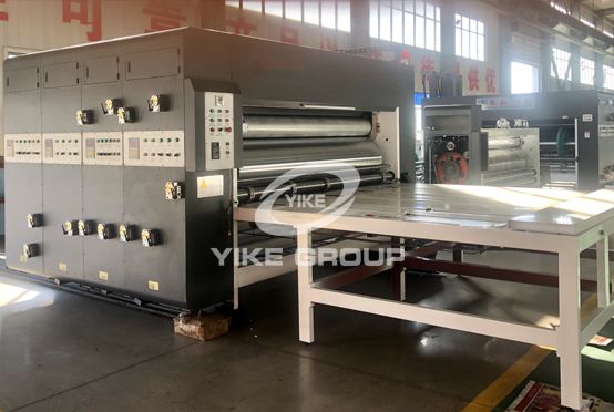 Chain Feeder Printer Slotter Machine