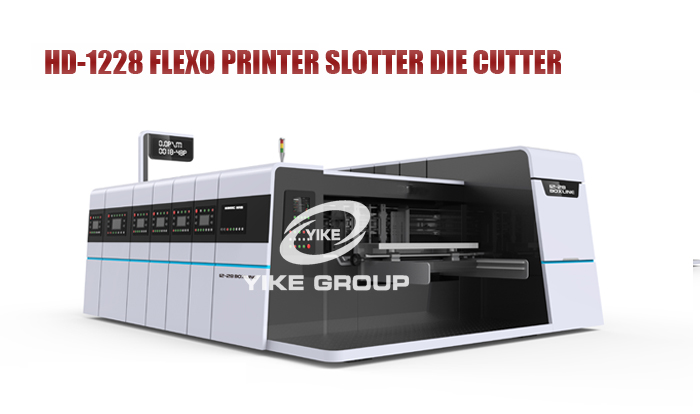 2019 New Type High Defination Flexo Printer Sloter Die Cutter Machine 