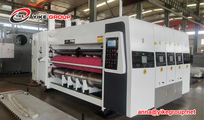 YKGC-1224 Fully computer flexo printer slotter die cutter machine