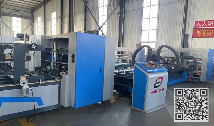 Fast Speed Automatic Folder Gluer Machine For small box