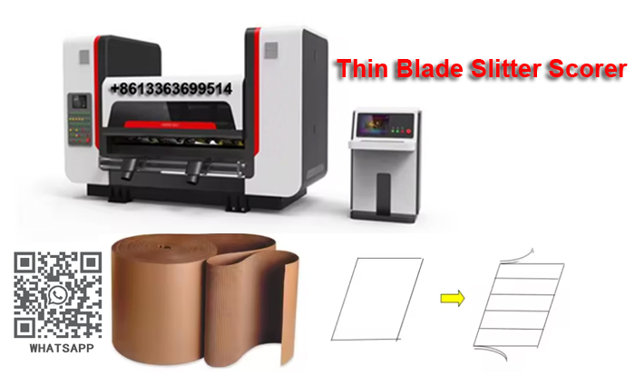 Thin Blade Slitter Scorer online For Corrugated Cardboard Production Line