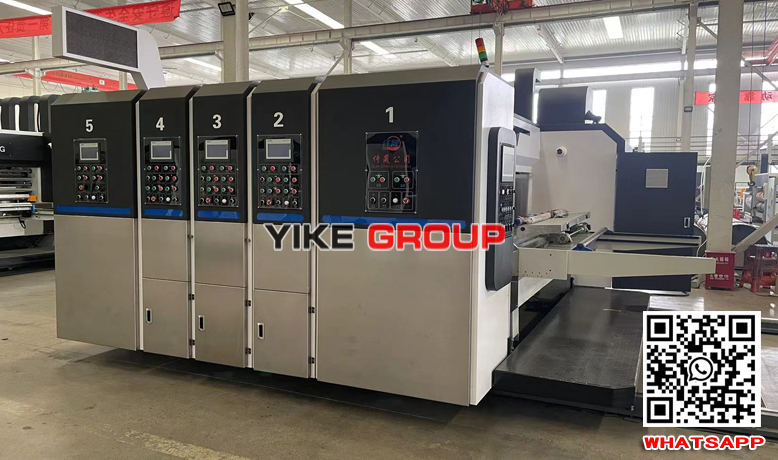 YK-1226 Computer flexo printer slotter die cutter machine