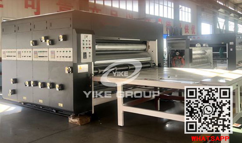 Chain Feeder Printer Slotter Machine